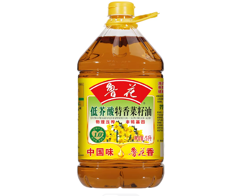 鲁花低芥酸浓香菜籽油